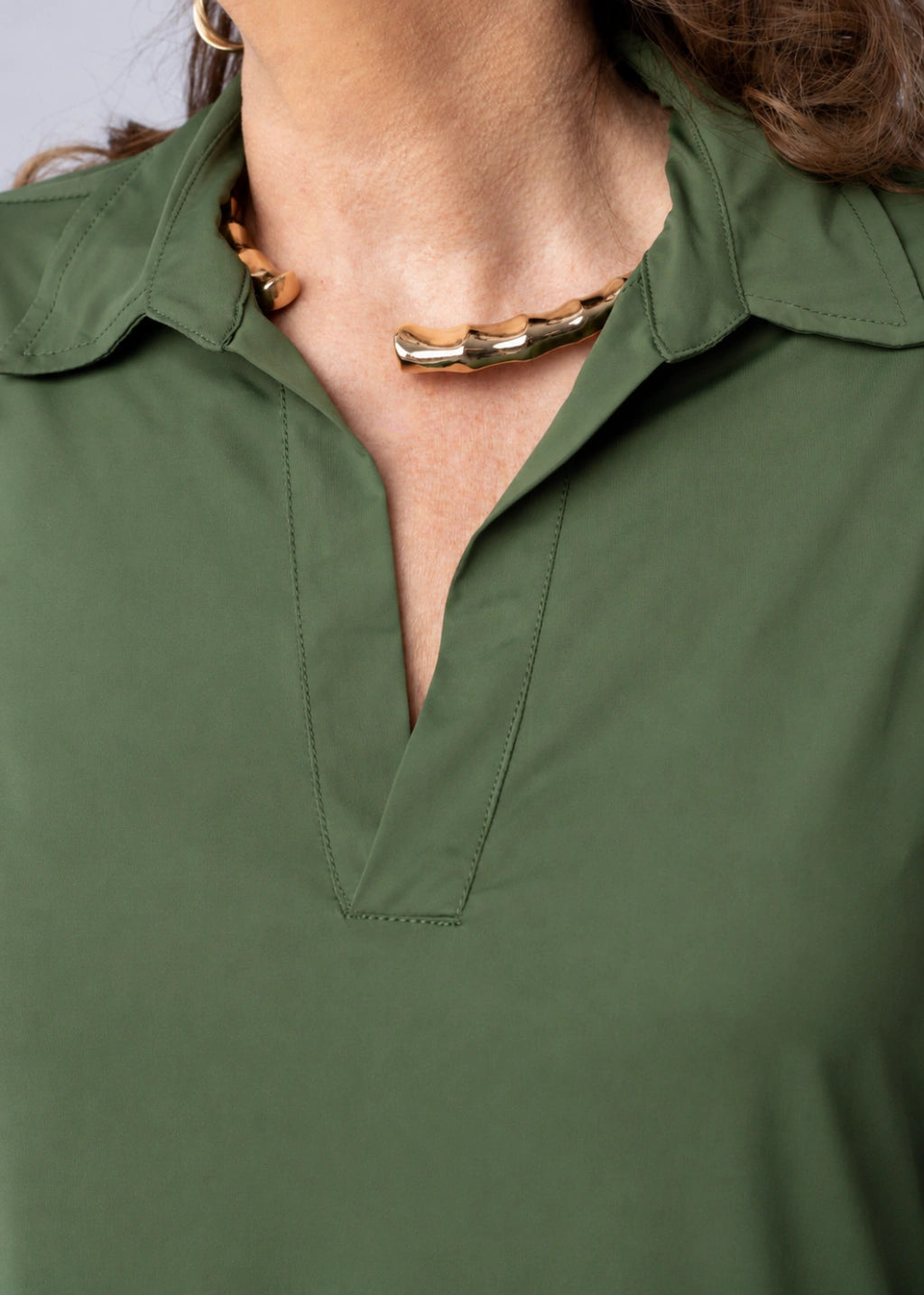 Camisa Liz Verde Oliva