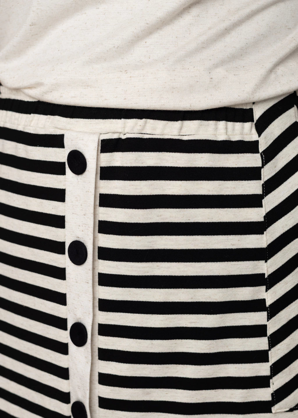 Conjunto Alma Off White e Preto