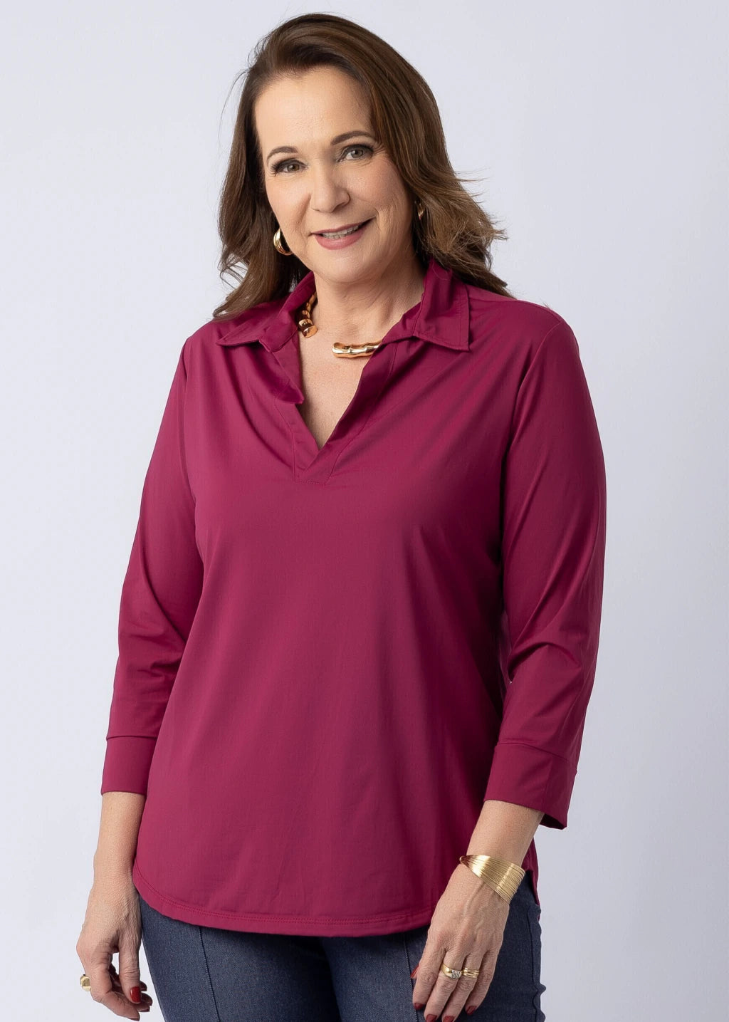 Camisa Liz Magenta
