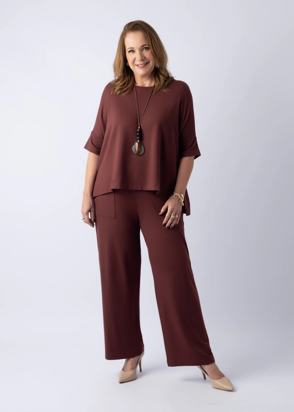 Conjunto Ingrid Marrom