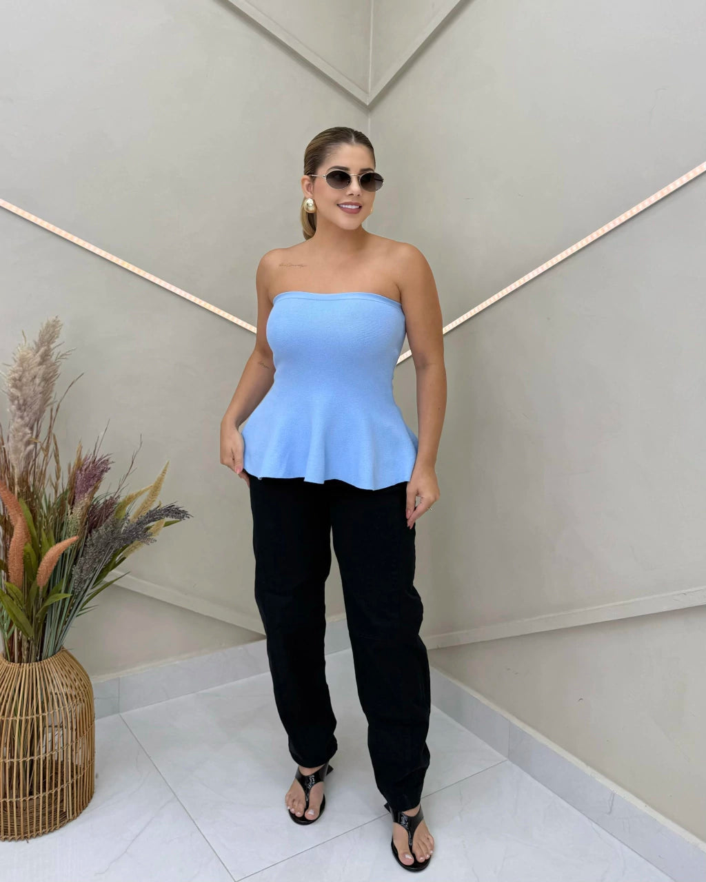 Blusa Luciana Sóbria — Vivanne Boutique