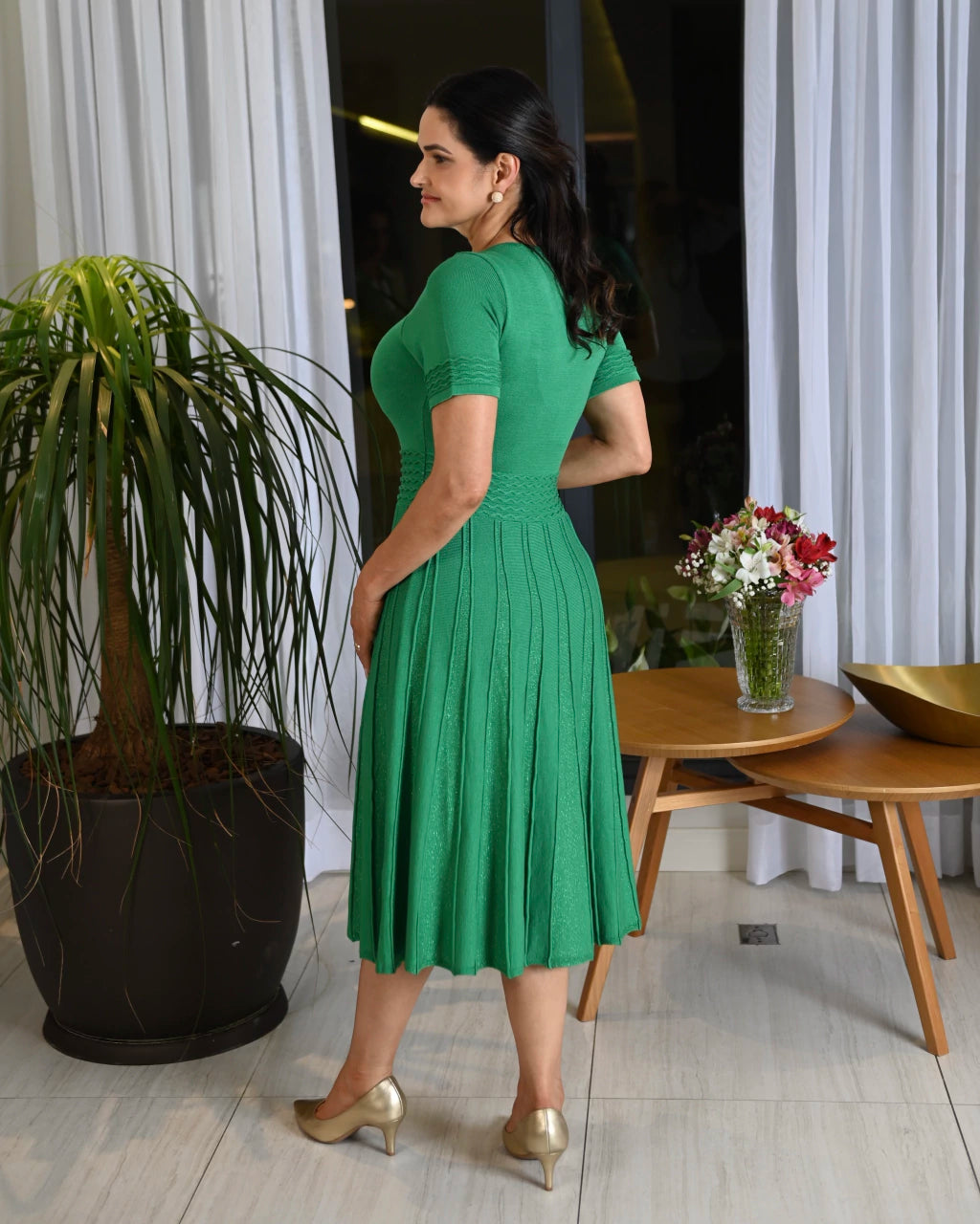 Vestido Valentina de Toque Suave — Vivanne Boutique