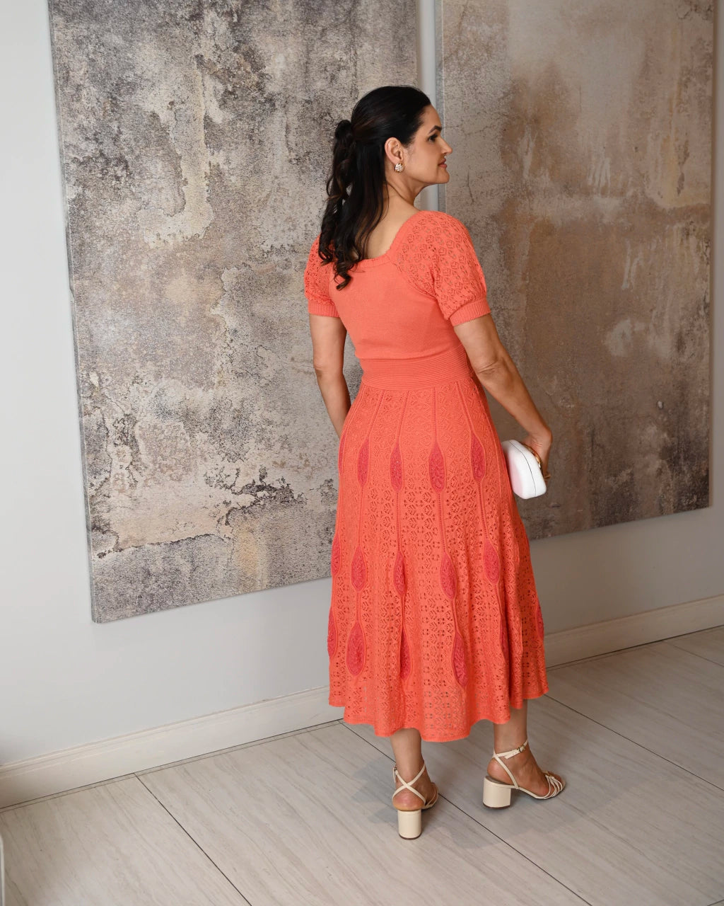 Vestido Gota Vibrante — Vivanne Boutique