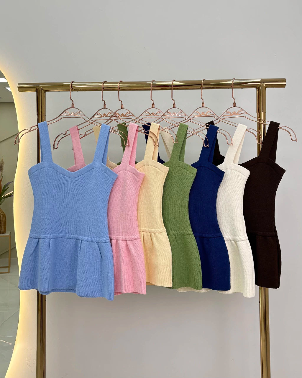 Regata Peplun Cropped Fluida — Vivanne Boutique
