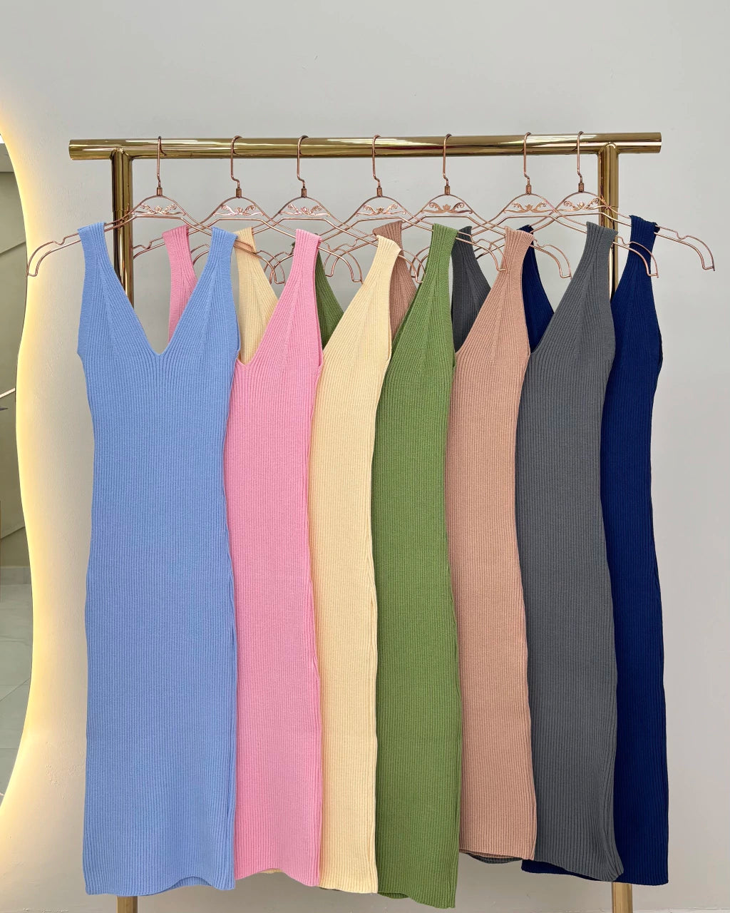 Vestido Júlia em Tricô — Vivanne Boutique
