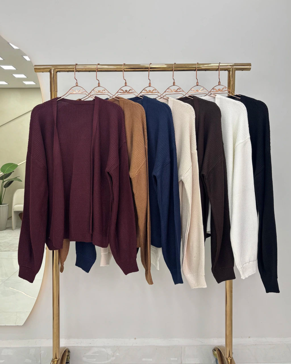 Casaco Lulu Liso de caimento solto — Vivanne Boutique
