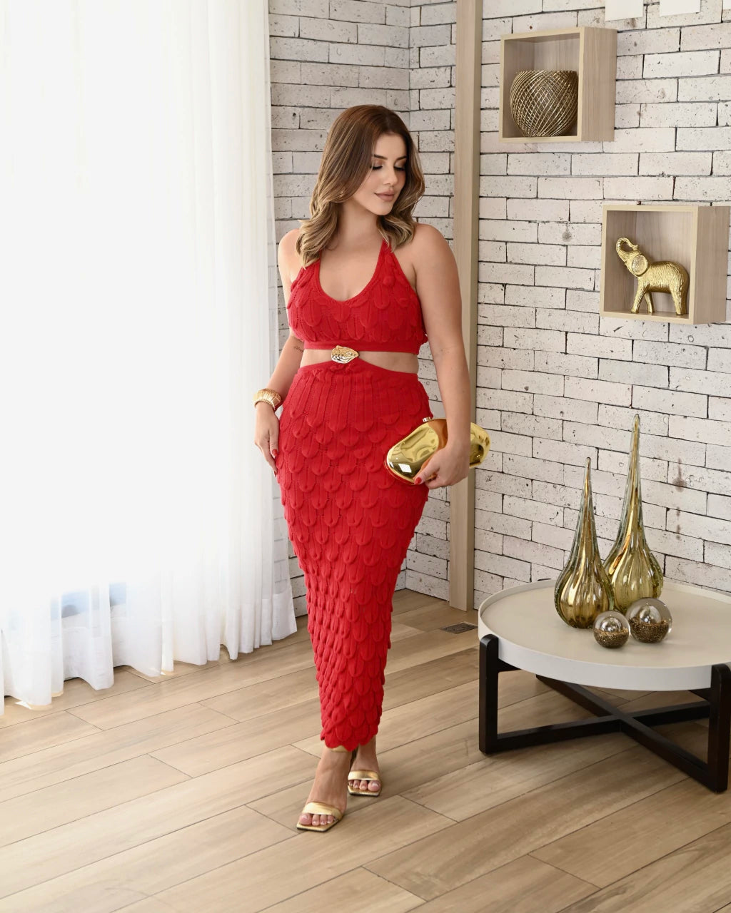 Vestido Karine Solto — Vivanne Boutique