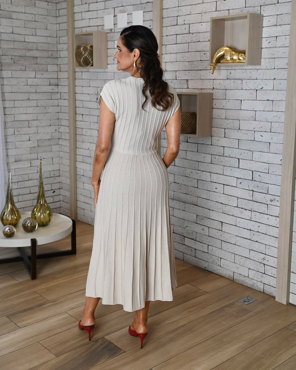 Vestido Simone de Caimento Solto — Vivanne Boutique