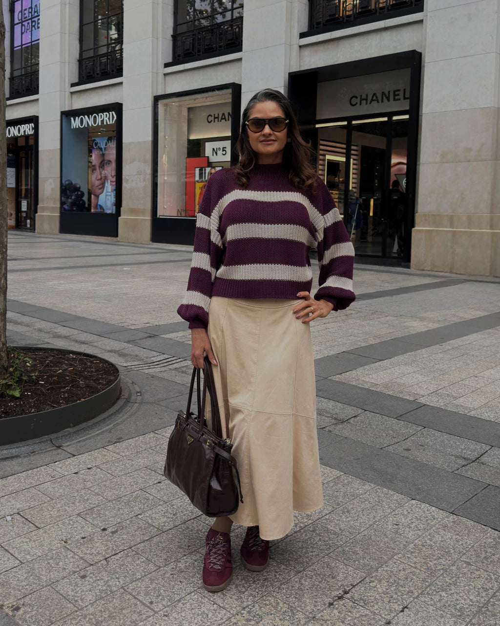 Blusa Kelly Bicolor Despojada — Vivanne Boutique