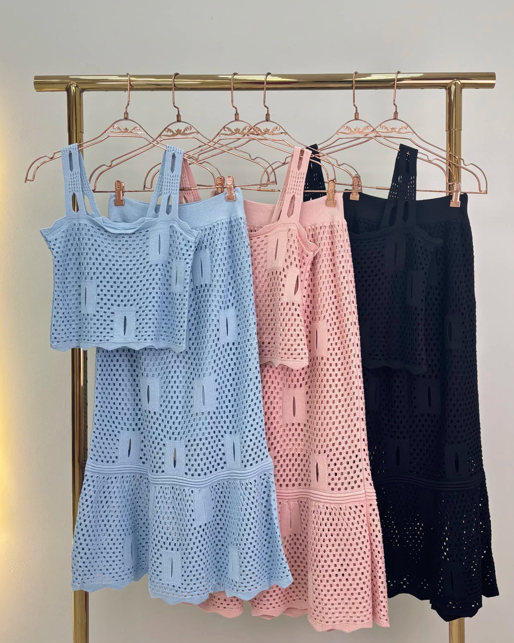 Conjunto Eliane Colete Fluido — Vivanne Boutique