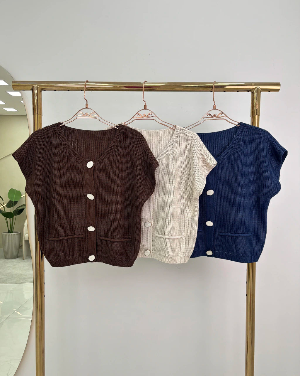 Colete Zara de Corte Clássico — Vivanne Boutique