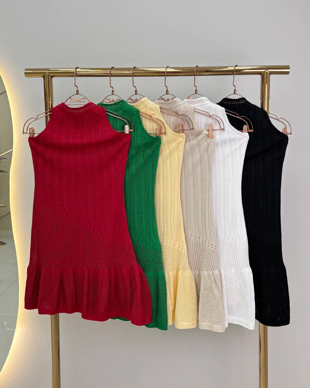 Vestido Diva Lurex Brilho Sutil — Vivanne Boutique