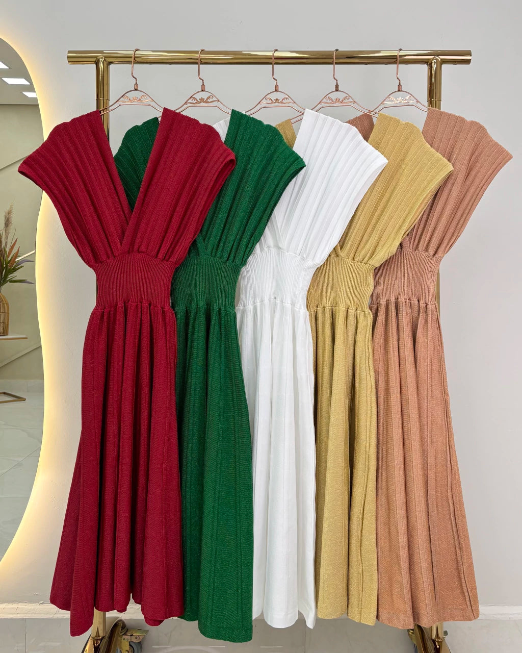 Vestido Grife Lurex Brilhante — Vivanne Boutique