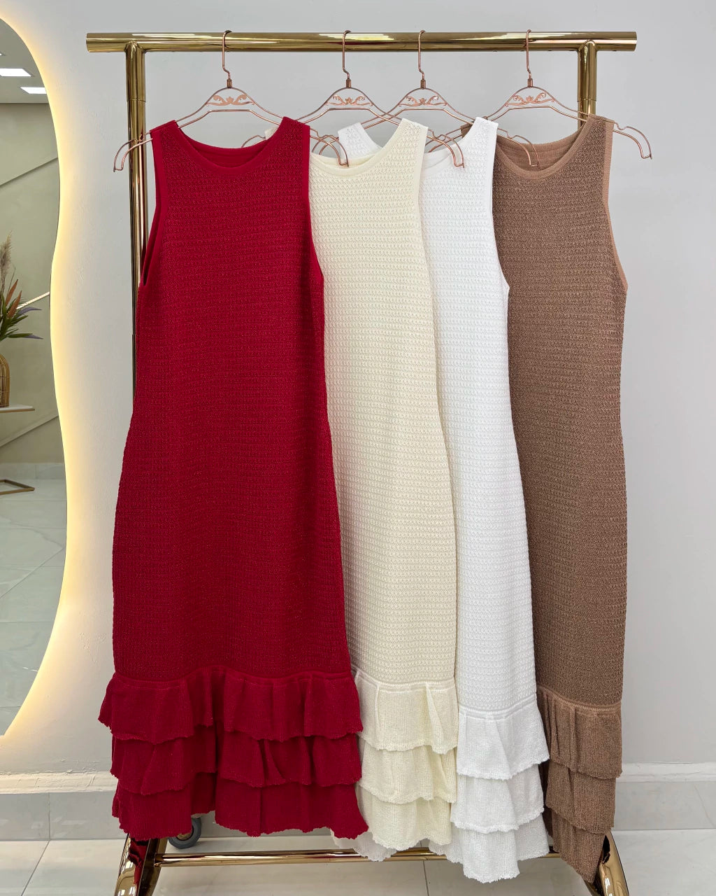 Vestido Luiza Caimento Justo — Vivanne Boutique
