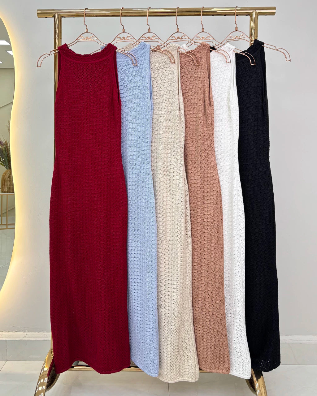 Vestido Suzy de Toque Macio — Vivanne Boutique