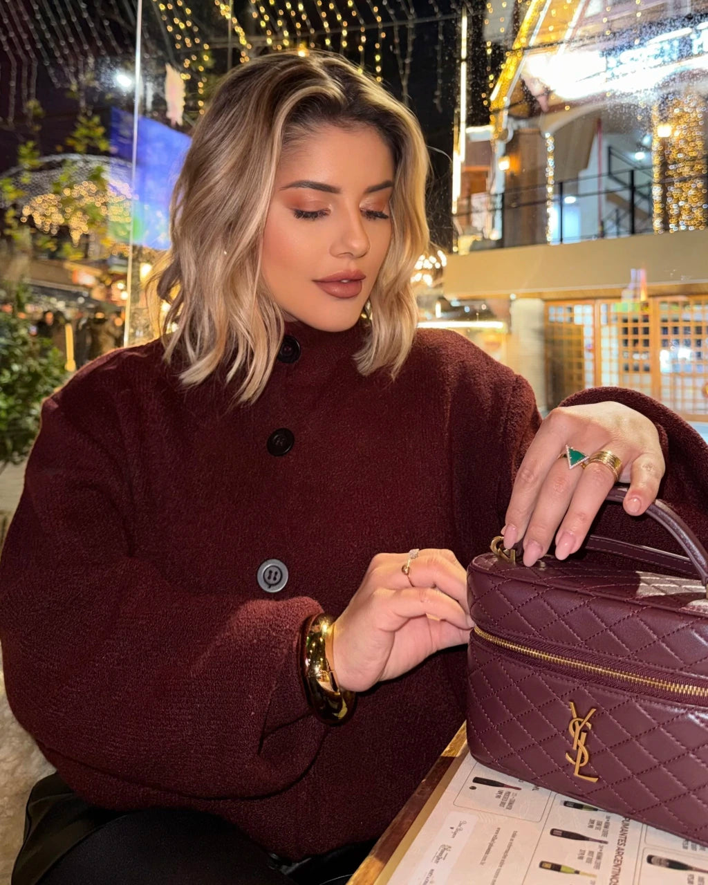 Casaco Bella de corte reto — Vivanne Boutique