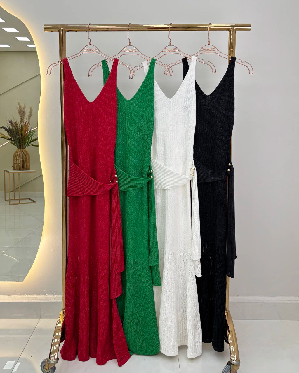 Vestido Carmin Cor Viva — Vivanne Boutique