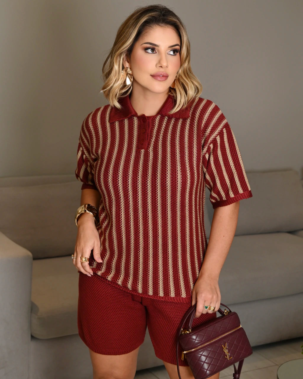 Conjunto Thuany de Caimento Reto — Vivanne Boutique