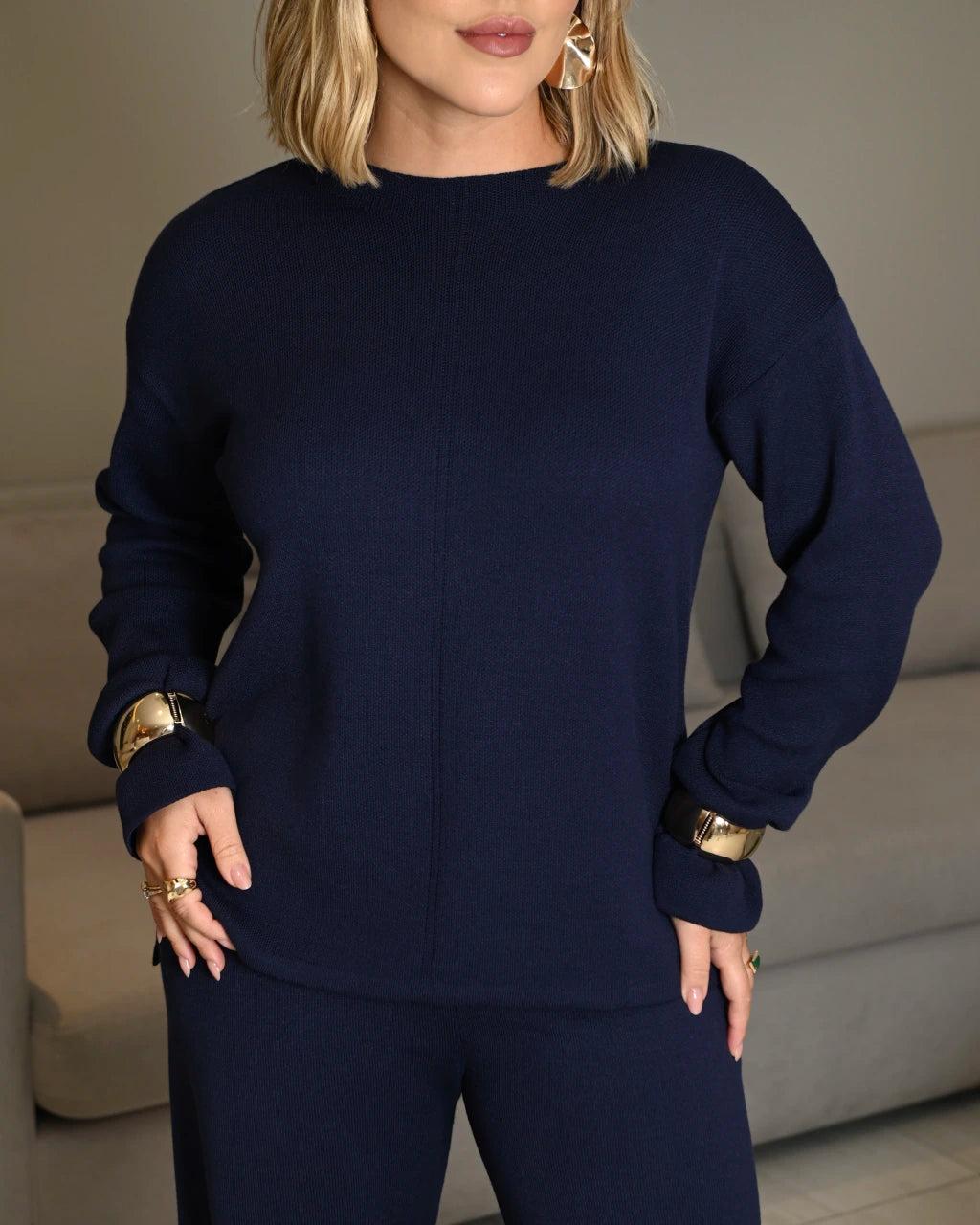 Conjunto Calça Lia Estruturado — Vivanne Boutique