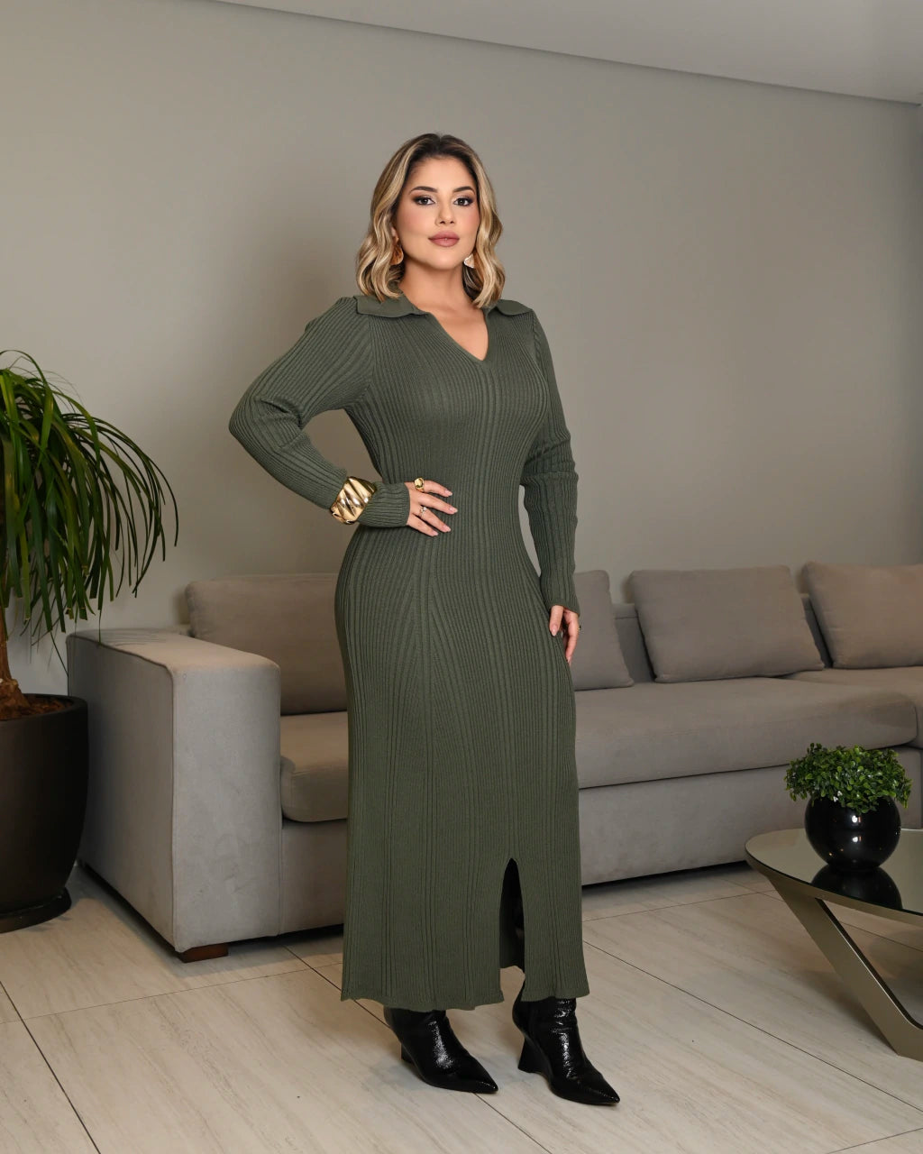 Vestido Elisa ML Elegante — Vivanne Boutique