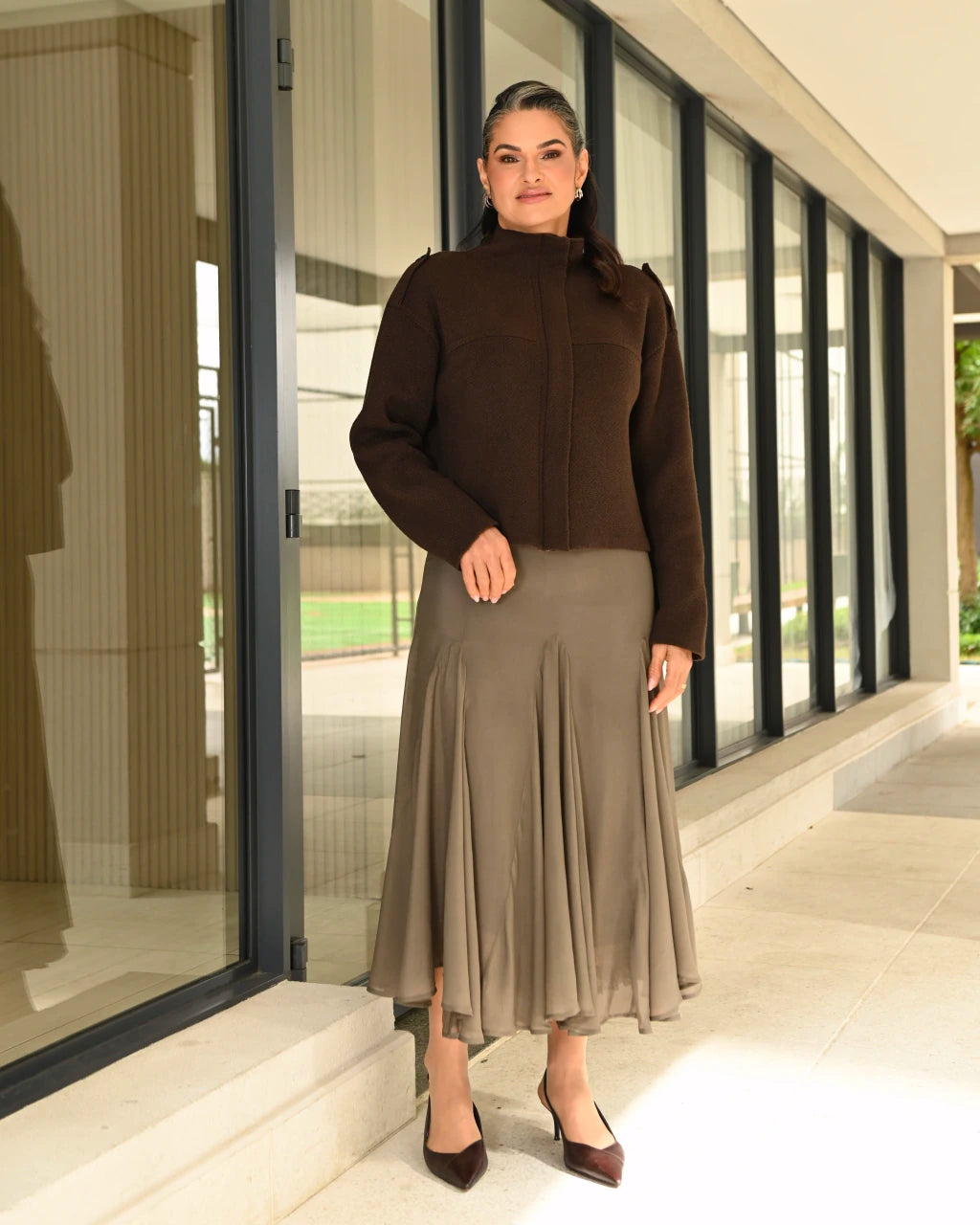 Casaco Luana de silhueta ampla — Vivanne Boutique