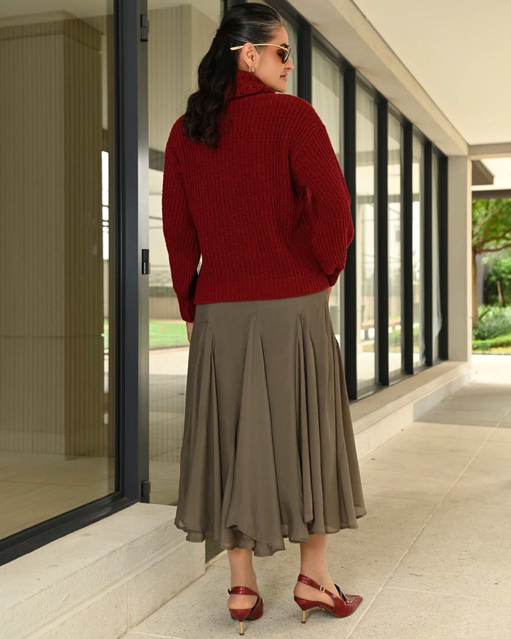 Blusa Eli Gola Estruturada — Vivanne Boutique
