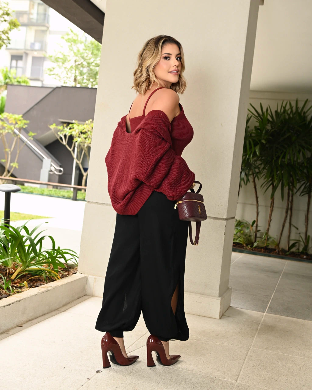 Conjunto Sil Tons Profundos — Vivanne Boutique