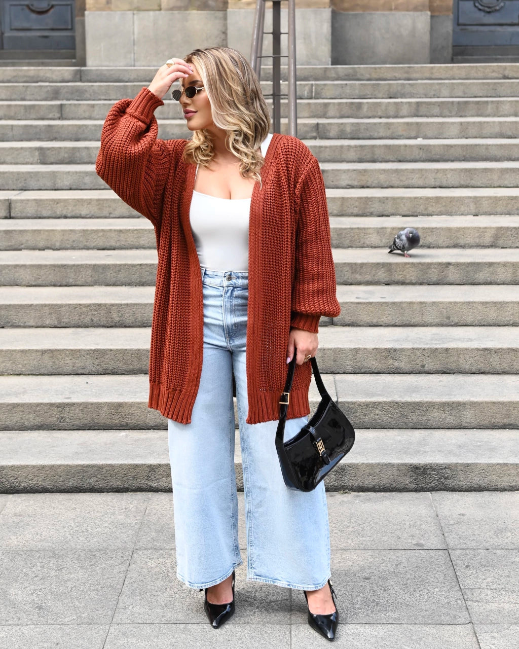 Cardigan Max Alongado — Vivanne Boutique