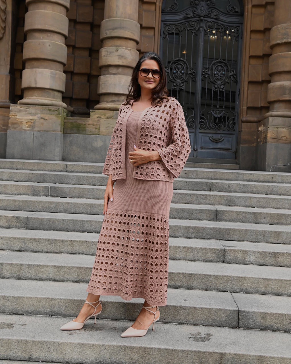 Vestido Leide Corte Evasê — Vivanne Boutique