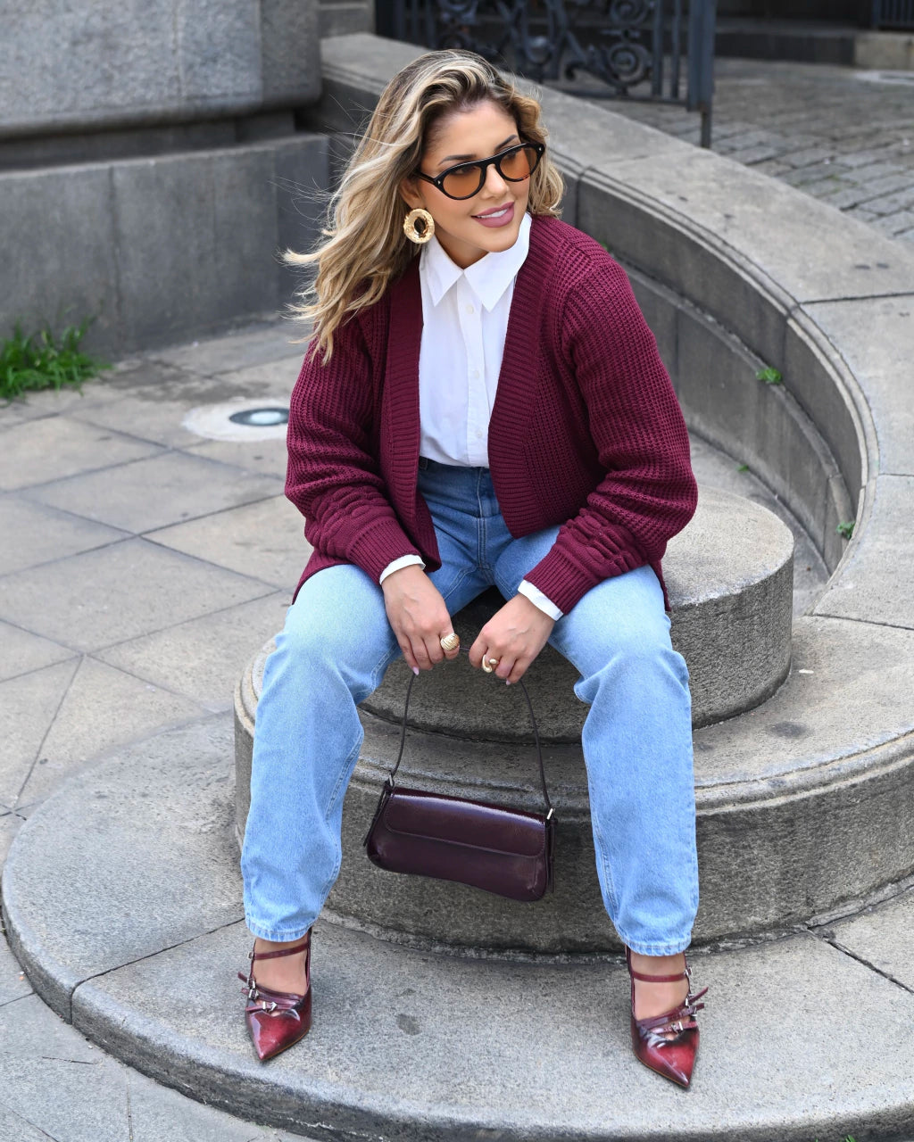 Casaco Sol de caimento fluido — Vivanne Boutique