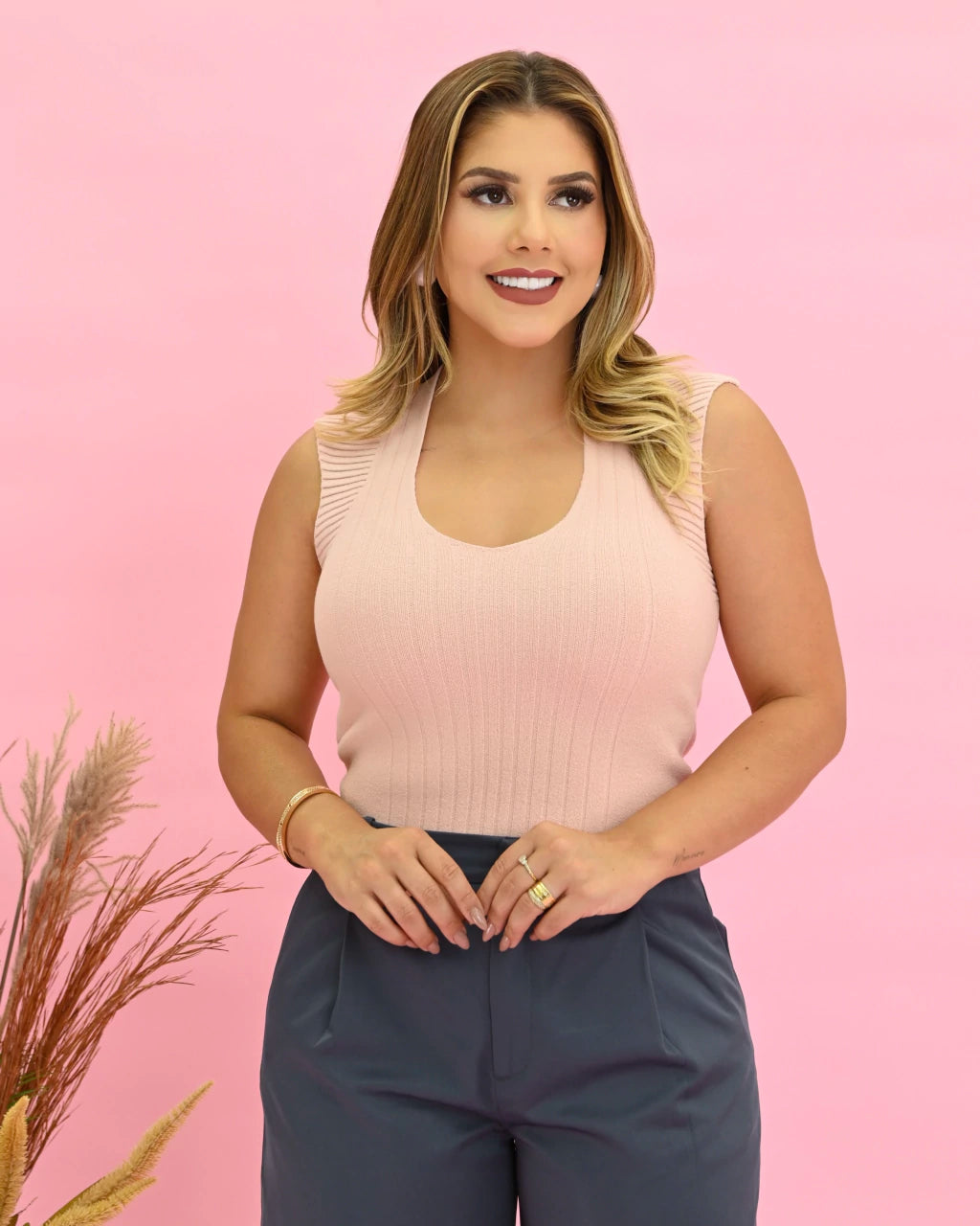 Blusa Agatha Fluida — Vivanne Boutique