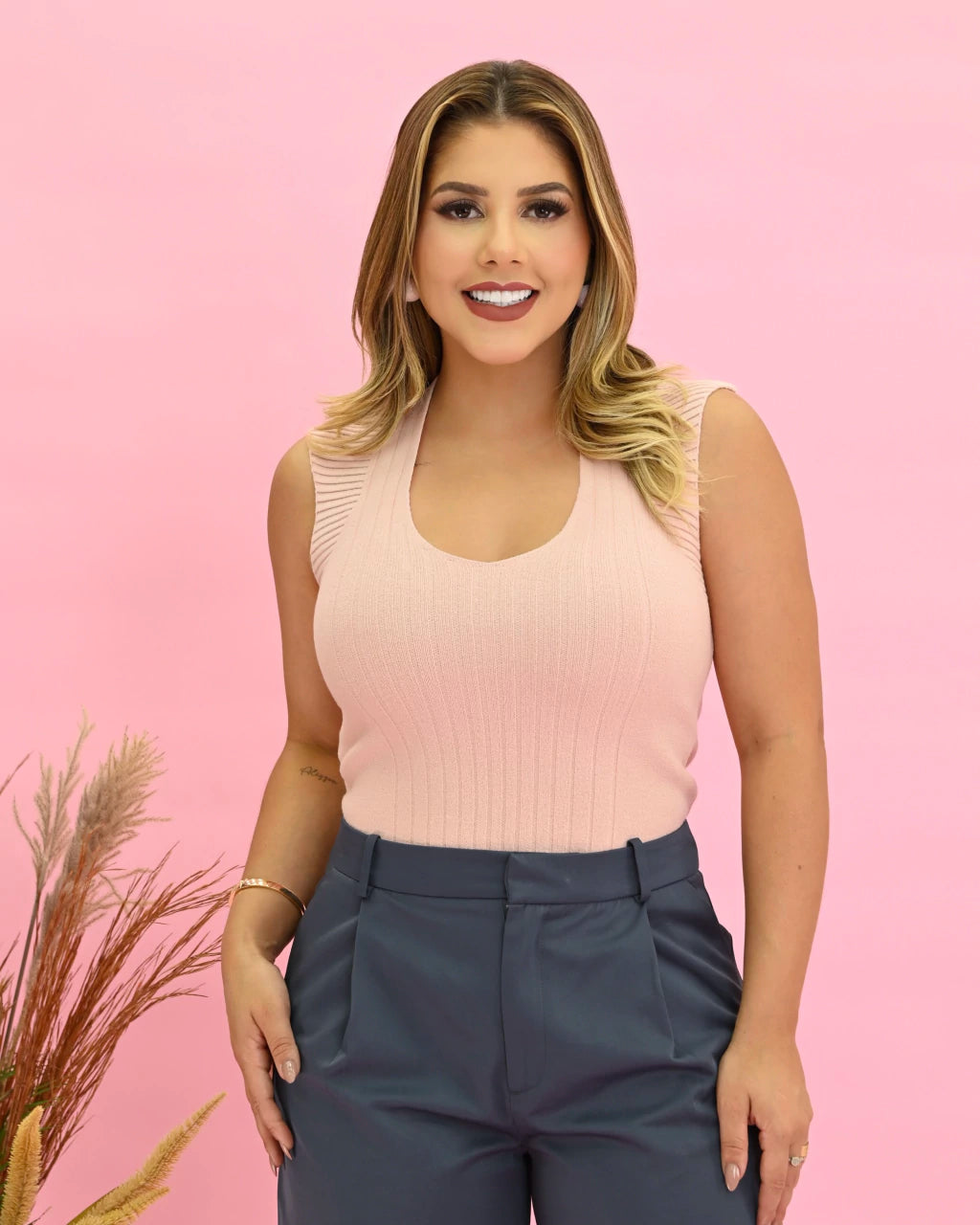 Blusa Agatha Fluida — Vivanne Boutique