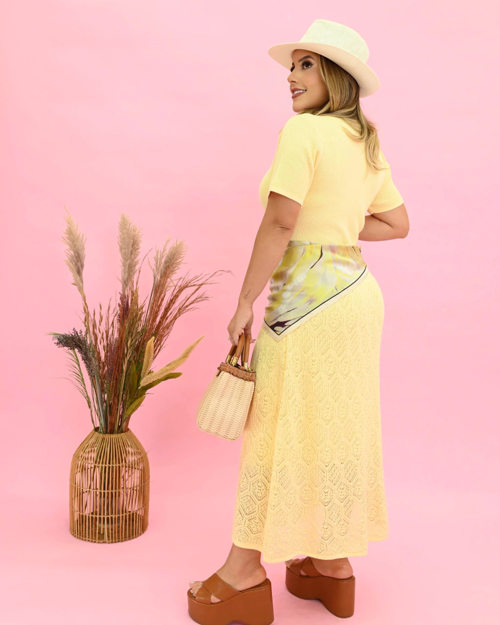 Vestido Débora Fenda Lateral — Vivanne Boutique