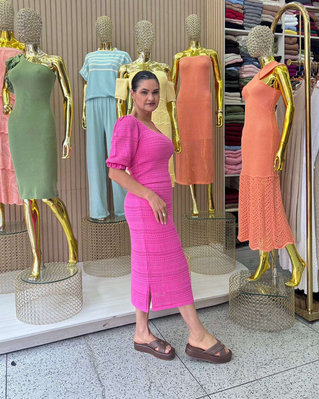 Conjunto Malu de Caimento Fluido — Vivanne Boutique
