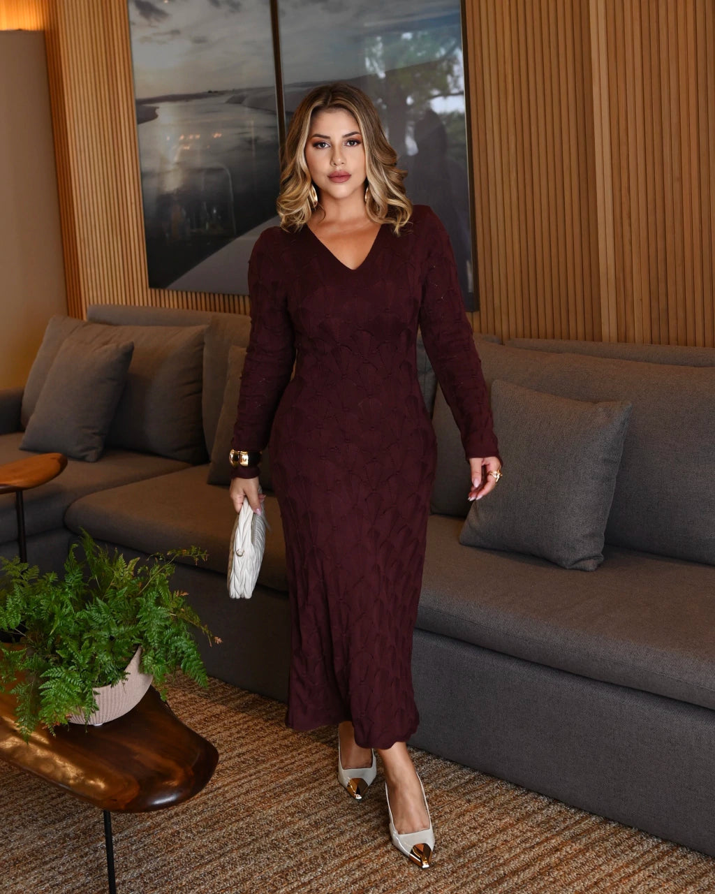 Vestido Elizete Caimento Solto — Vivanne Boutique