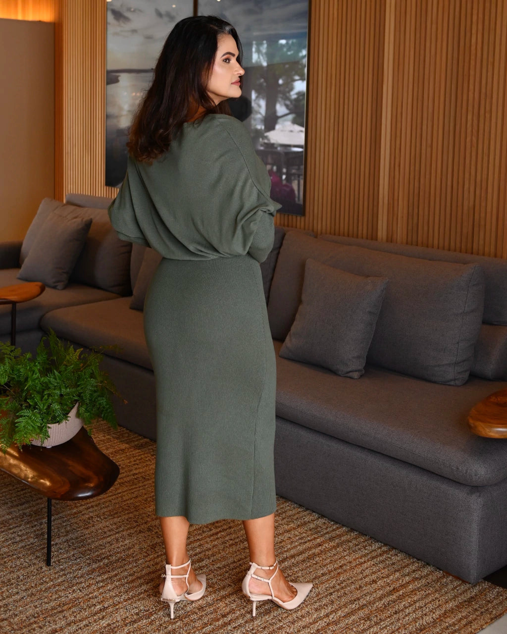 Vestido Divaa Caimento Fluido — Vivanne Boutique