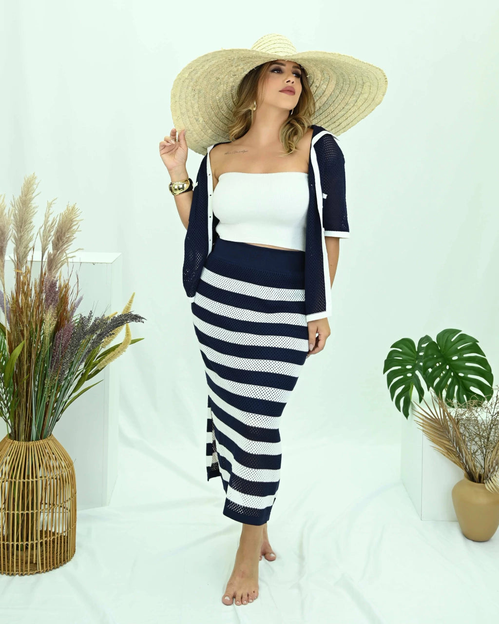 Conjunto Jéssica Brilho Sutil — Vivanne Boutique