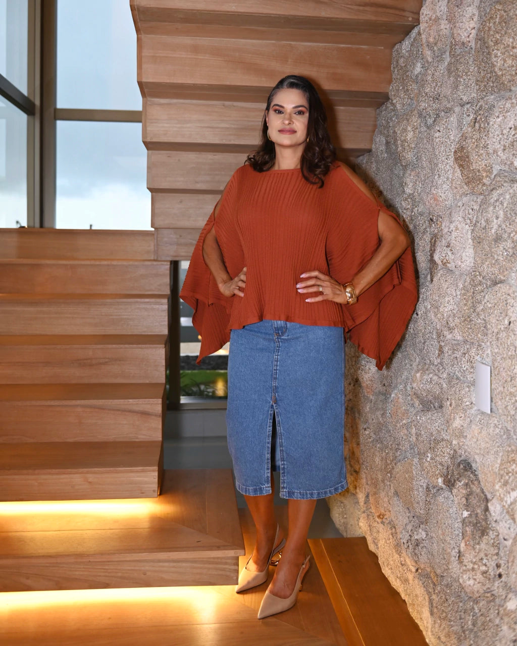 Capa Luara Fluida — Vivanne Boutique
