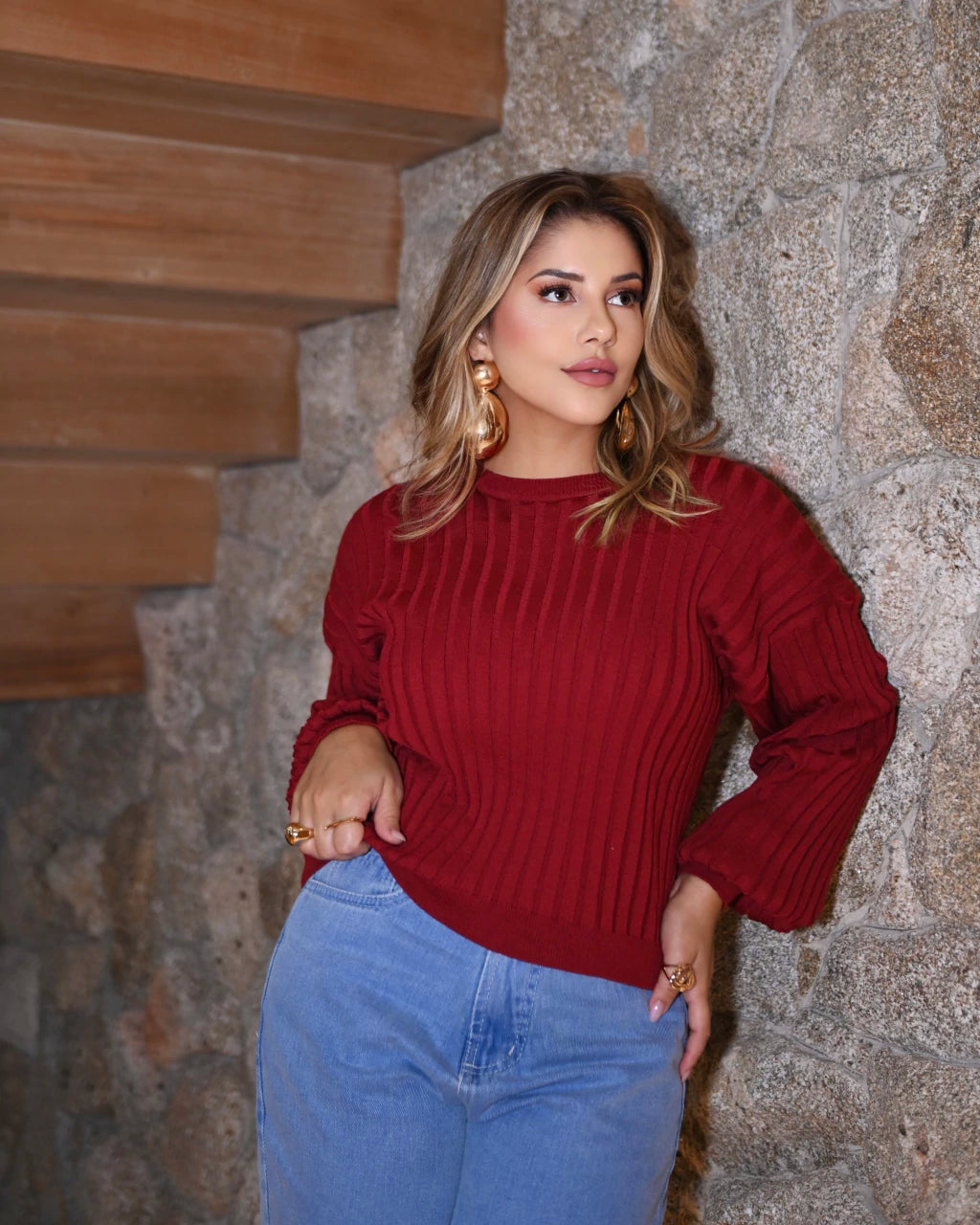 Blusa Dulce Tons Neutros — Vivanne Boutique