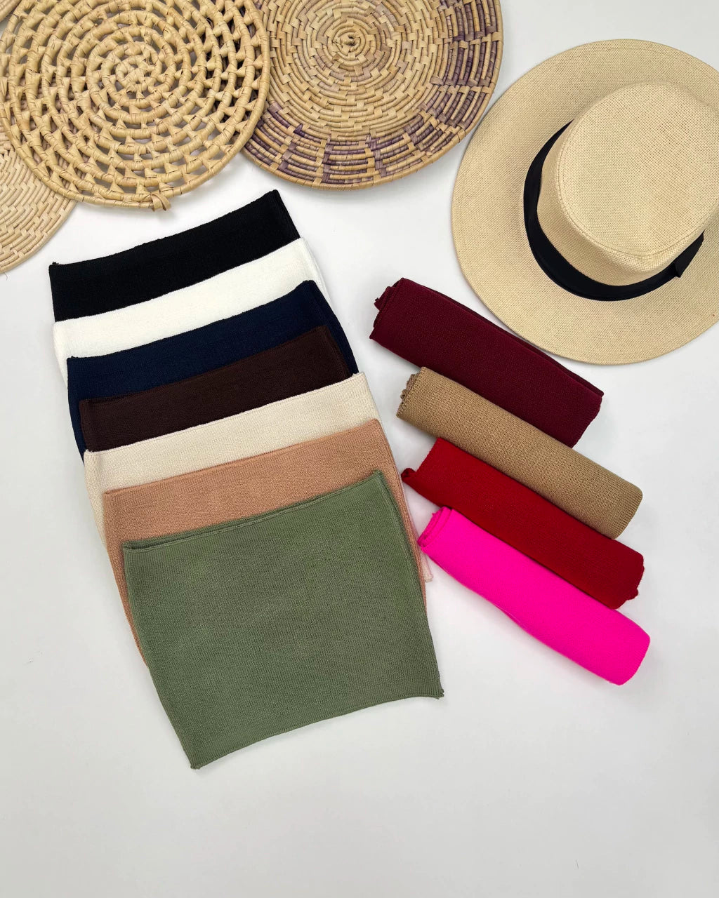 Top Faixa Liso em Tricô — Vivanne Boutique