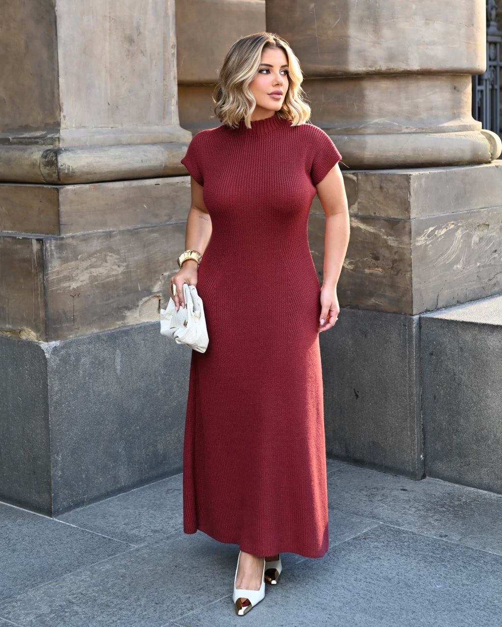 Vestido Liliane Corte Reto — Vivanne Boutique