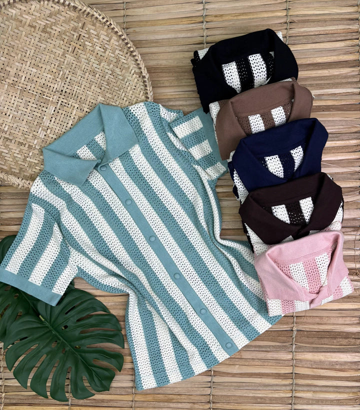 Camisa Oliver Estruturada — Vivanne Boutique