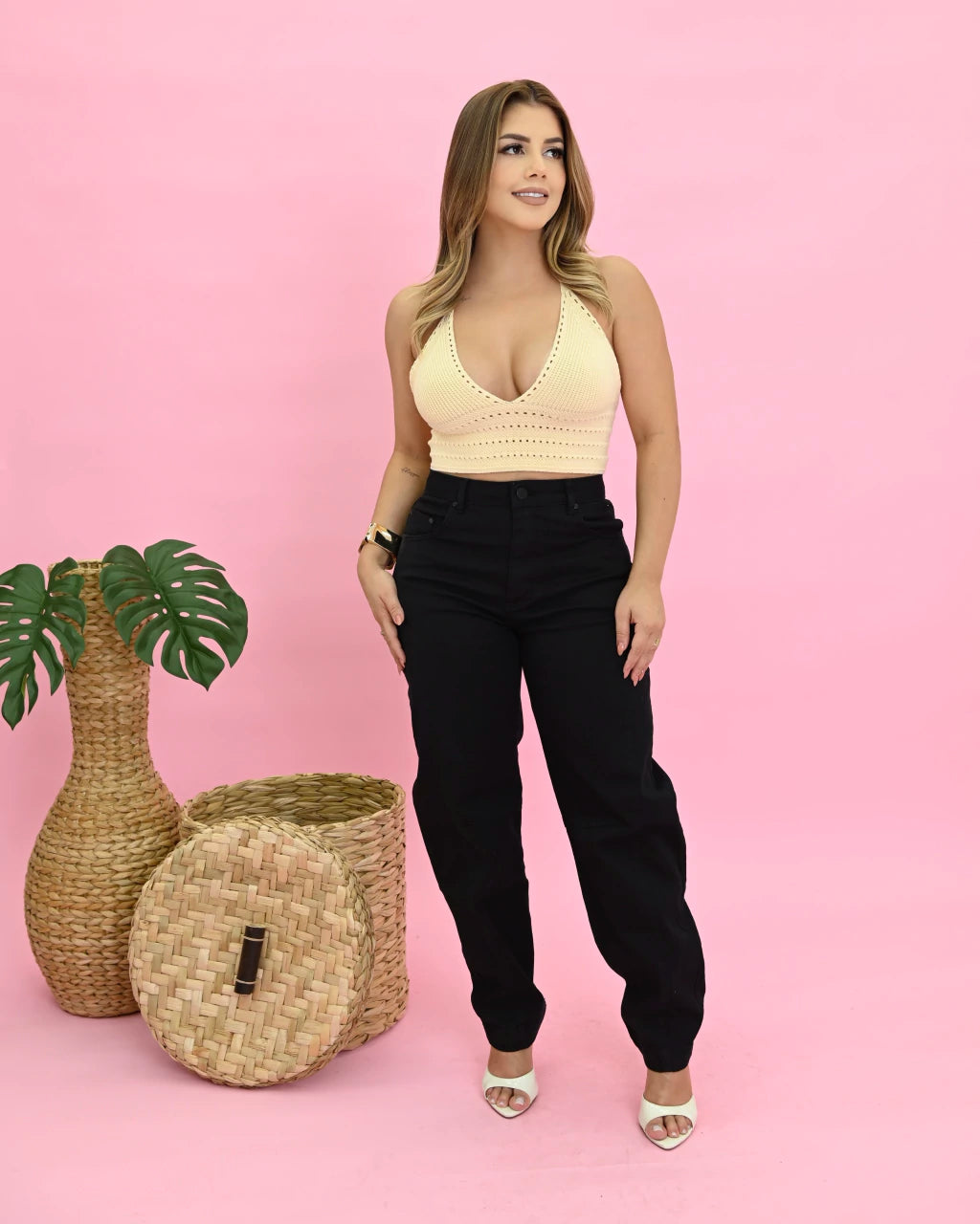 Top Bella em Tricô Aconchegante — Vivanne Boutique