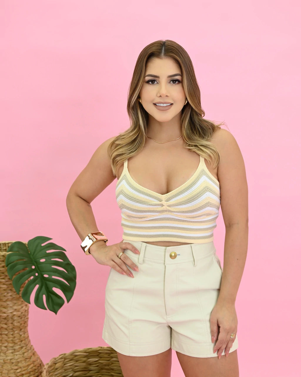 Cropped Flávia Verde Malva — Vivanne Boutique