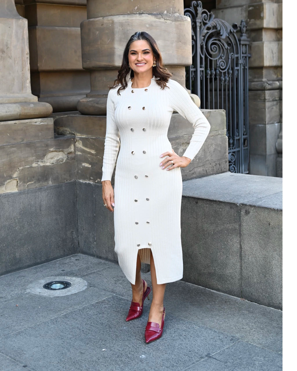 Vestido Ludmilla de Caimento Fluido — Vivanne Boutique
