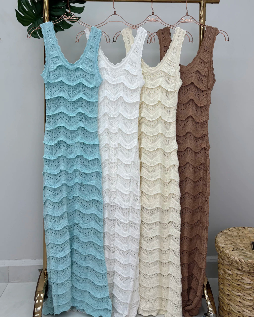 Vestido Laysa Corte Reto — Vivanne Boutique