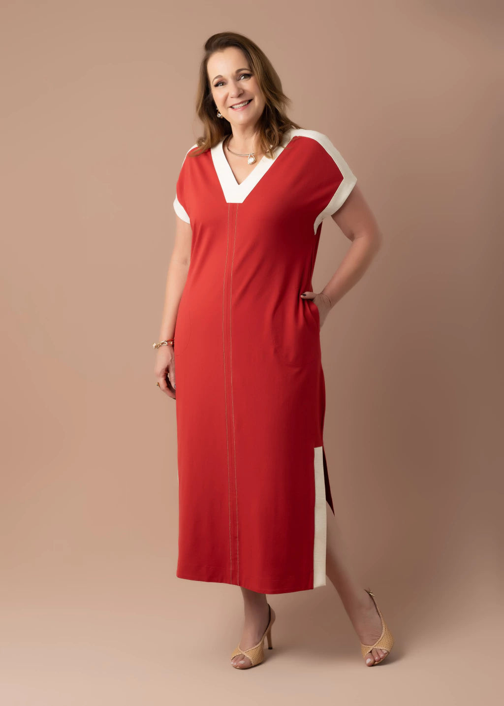 Vestido Denise Vermelho