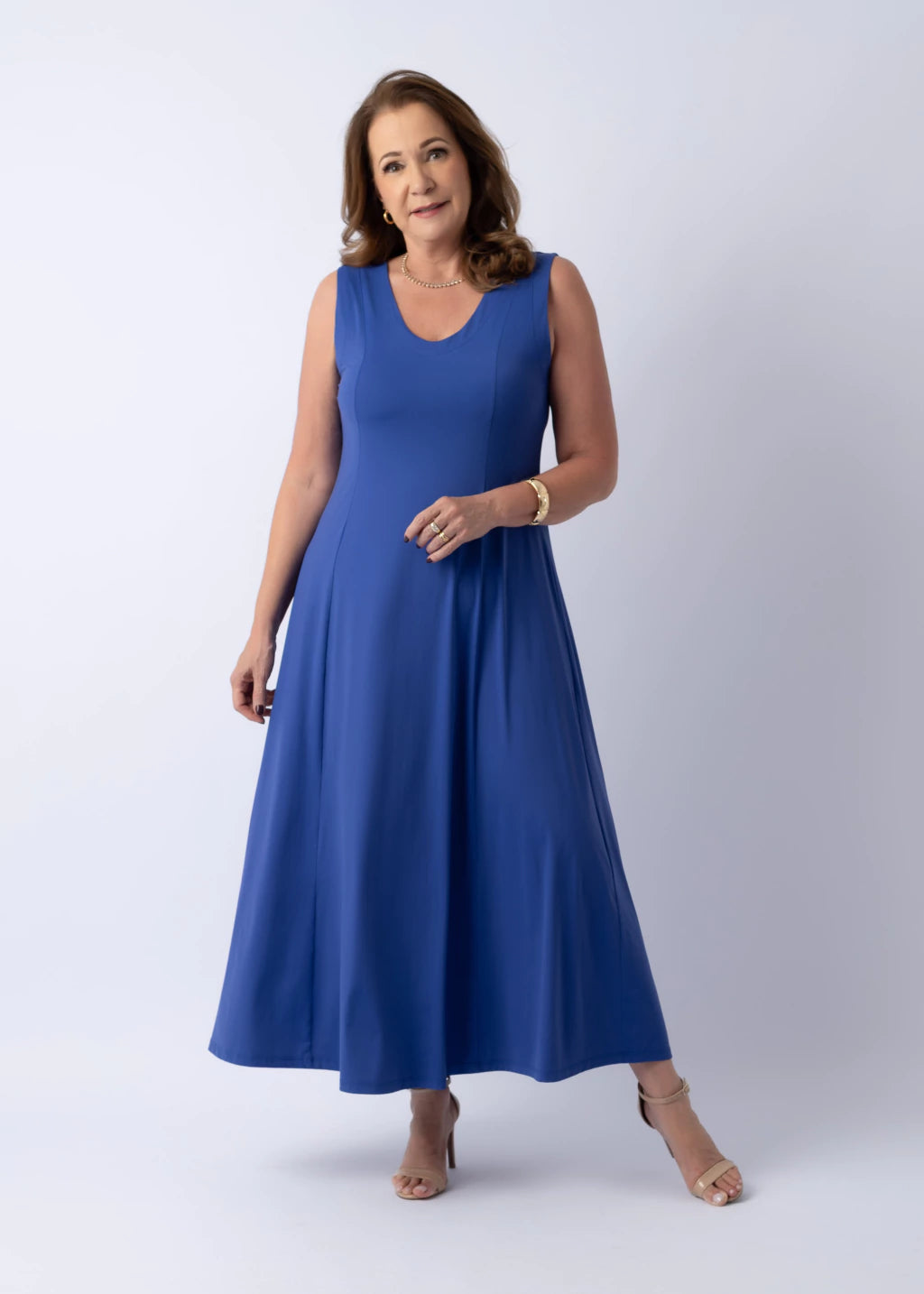Vestido Íris Azul Royal