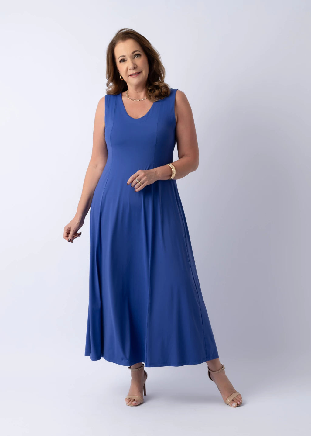 Vestido Íris Azul Royal