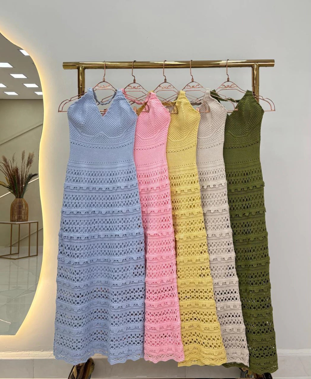Vestido July em Tricô — Vivanne Boutique